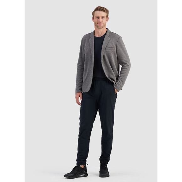 R.O.W Men's Polyester Blend Brody Two Button Blazer in Charcoal Grey Small $60 - Picture 3 of 3